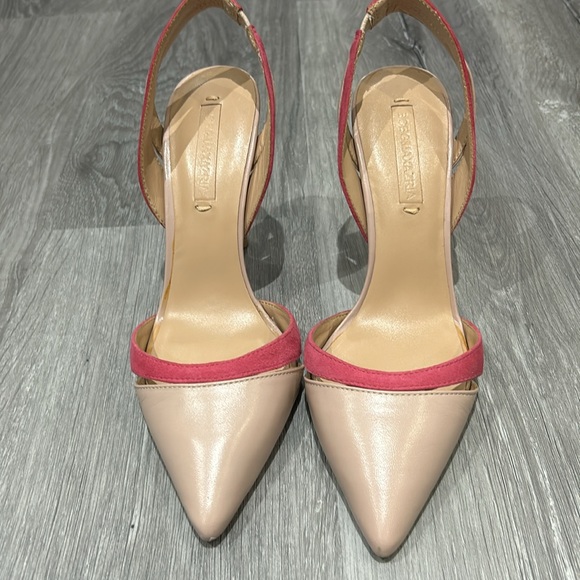 BCBG MAXAZARIA leather and suede 4” stiletto heels - Picture 8 of 8